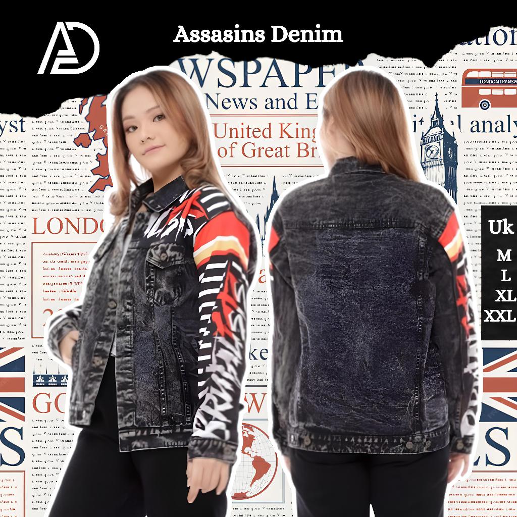 Jaket Jeans Hoodie Cewek Cowok Terbaru Ori Sweater Hodie Wanita Pria Kekinian Anti Angin Tebal Keren