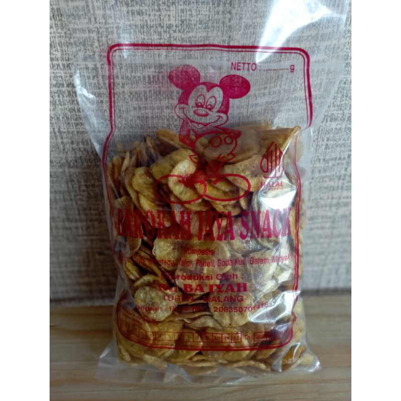 

kripik pisang manis 250g