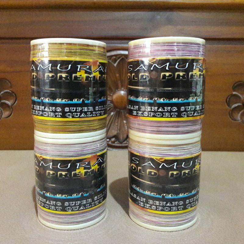 Gelasan Benang Katun Samurai Gold Premium Mambo 50 cord 4