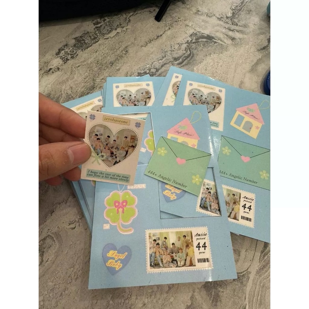 

Sticker Sheet DIECUT / Potong PUTUS A6 A5 A7 Custom Termurah