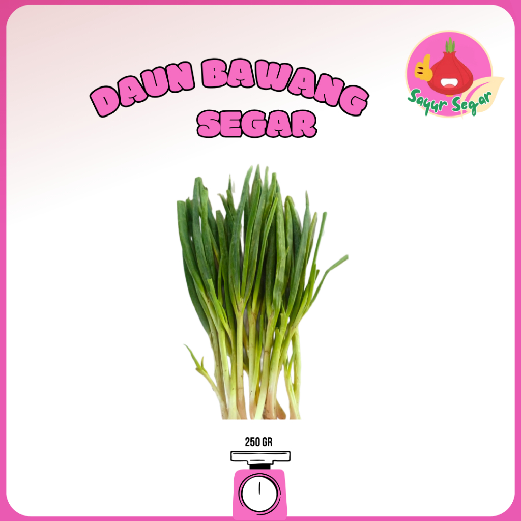 

Sayur Segar - Daun Bawang Segar / Green Onion 250 gr