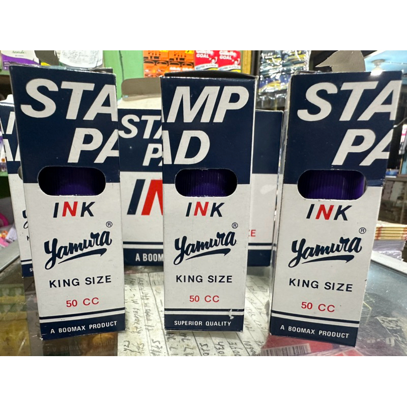 

Stamp pad ink (tinta stempel)yamura