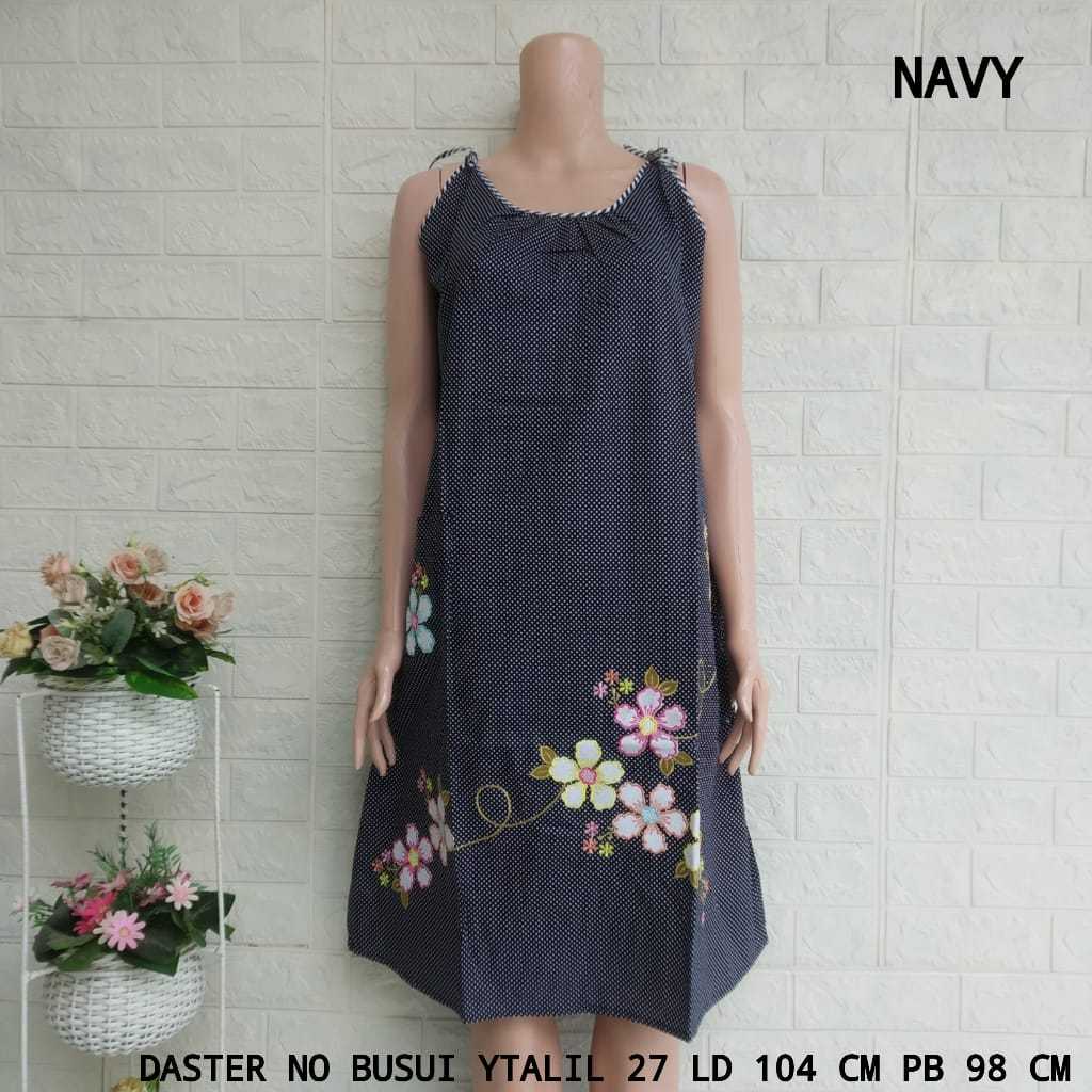 Daster Katun Bordir YUNYUN Lengan Tali (YTALIL)