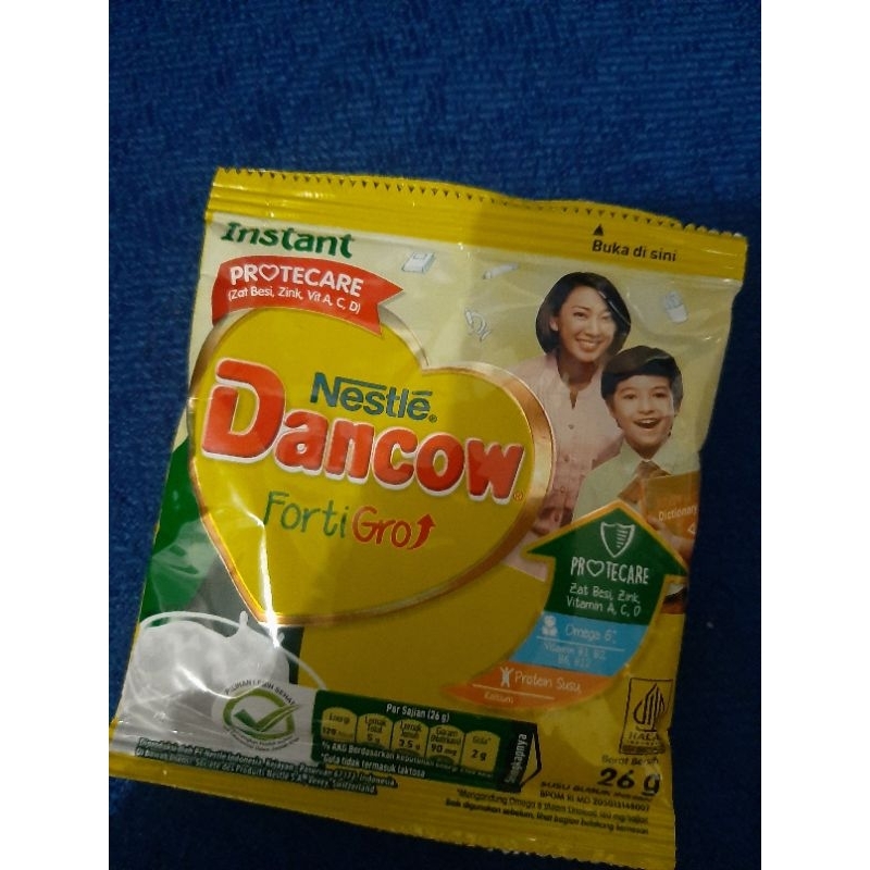 

susu dancow instan renceng 26gr