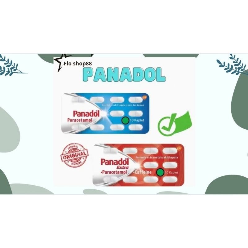 A - PANADOL HIJAU / PANADOL MERAH / PANADOL BIRU / PANADOL EXTRA / PANADOL COLD AND FLU / PANADOL FL