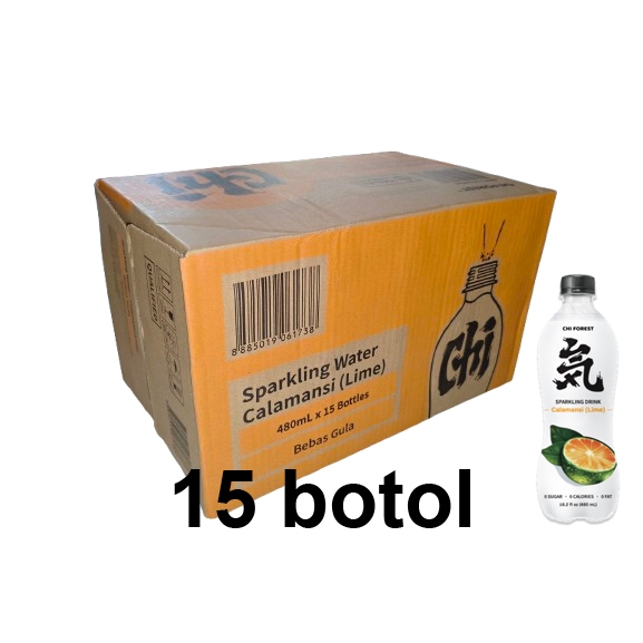 

Chi Forest Botol Calamansi 480ml - Karton isi 15 botol