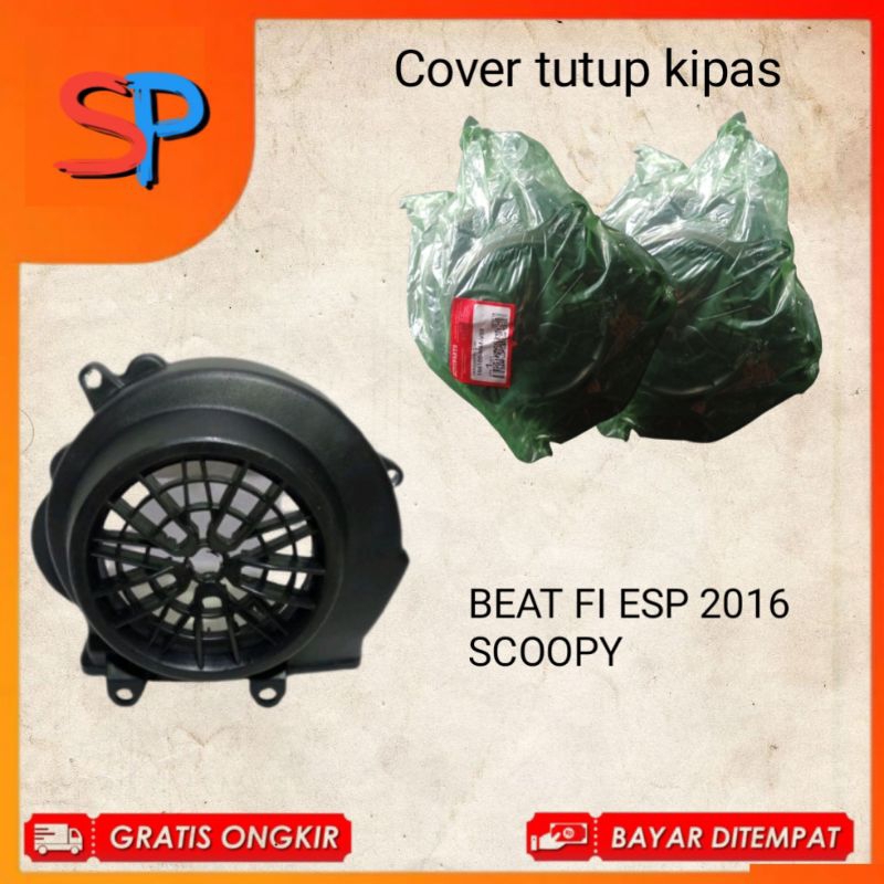 Cover tutup kipas mesin BEAT FI ESP 2016/SCOOPY