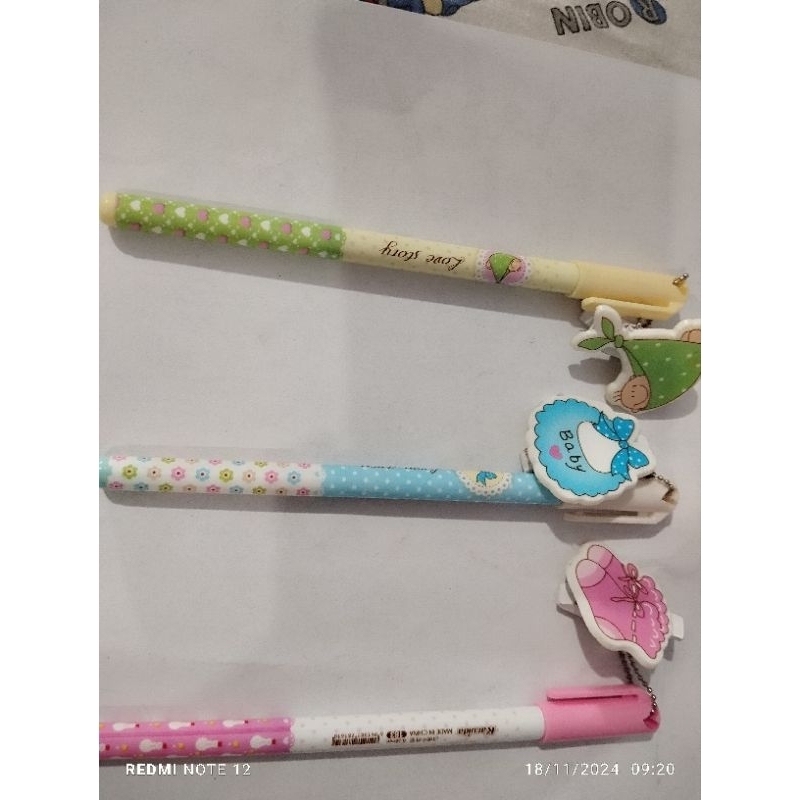 

Bulpen Gel gantungan fancy ( 5 PC )