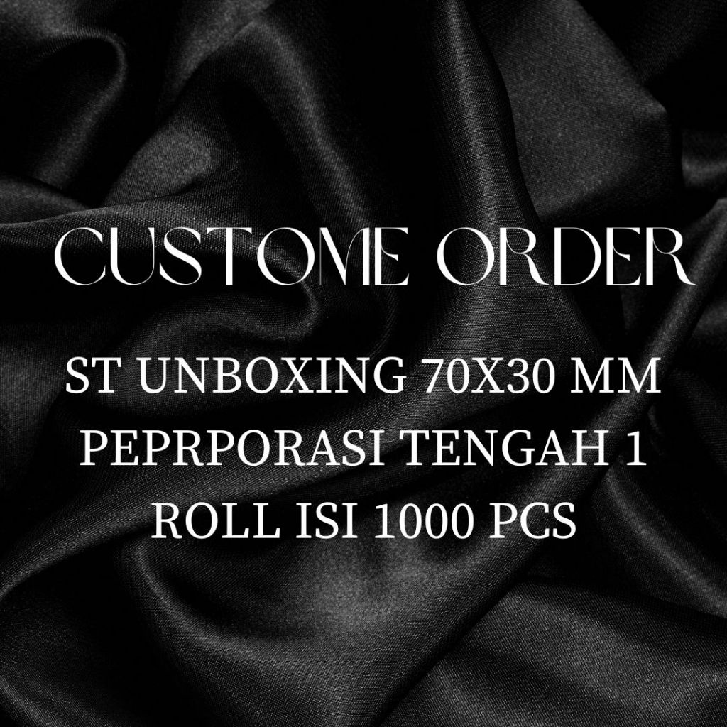 

STIKER UNBOXING 70X50 MM ISI 1000 PCS STIKER UNBOXING PERPORASI