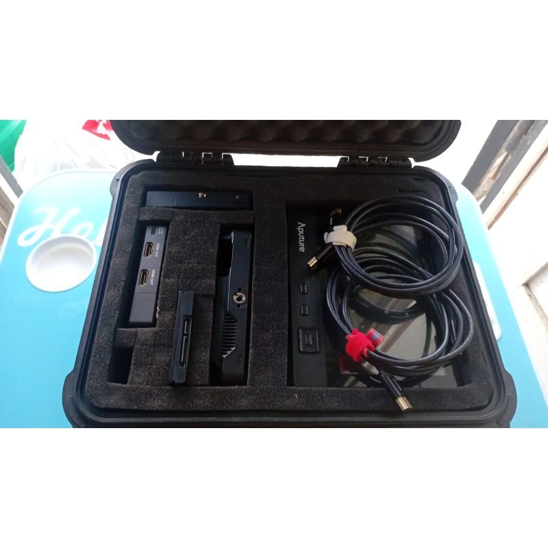 atomos ninja V set (aputure v screen + atomos ninja v + vaxis atom 500 + hardacse + HDMI)