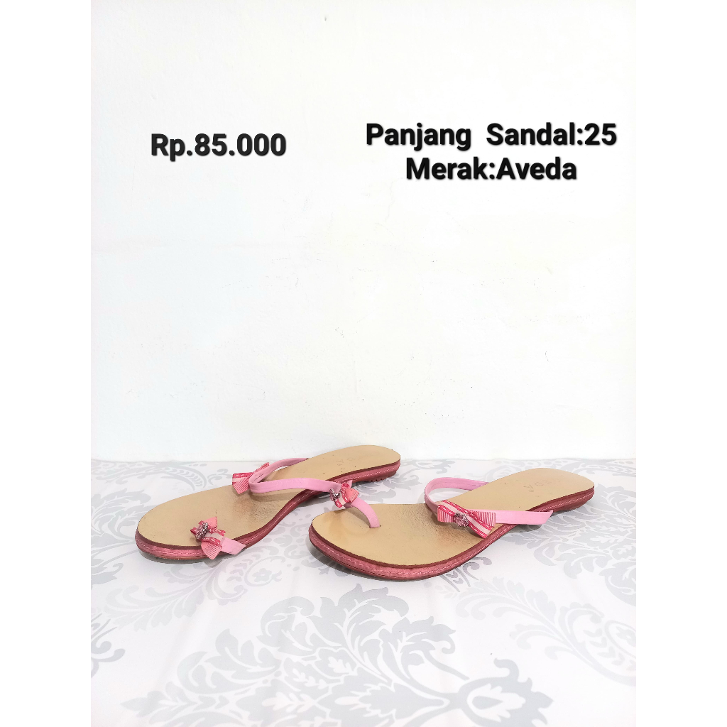 PRELOVED SENDAL WANITA AVEDA 25CM