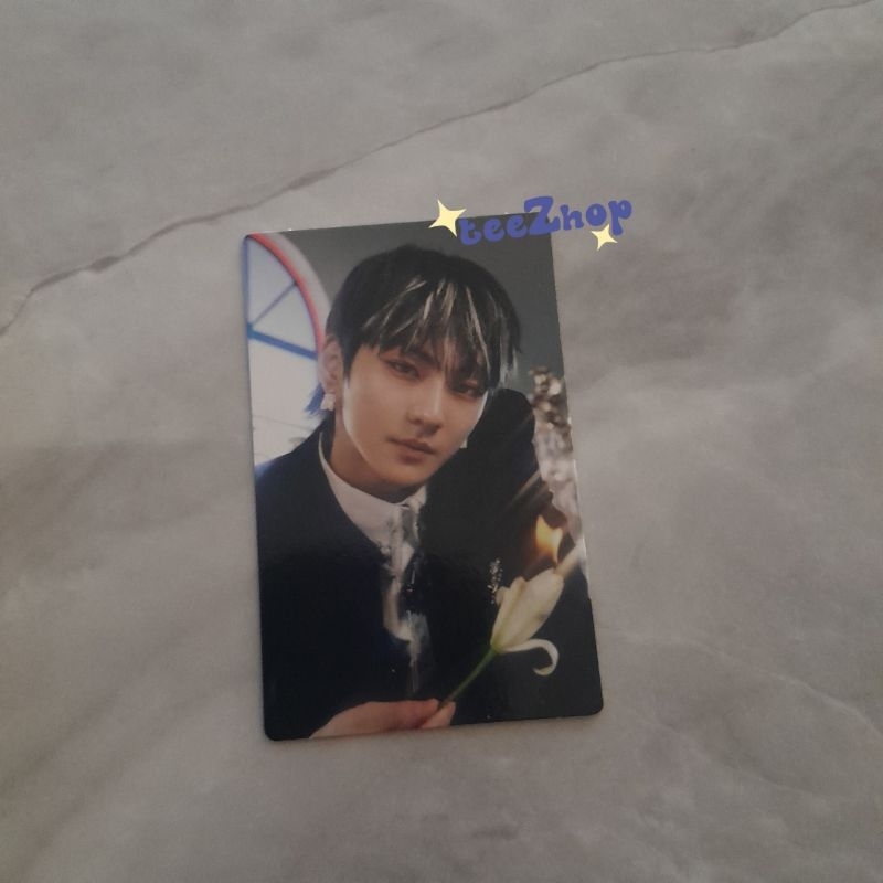 OFFICIAL PHOTOCARD PC JUNGWON ENHYPEN DARK BLOOD TINCASE