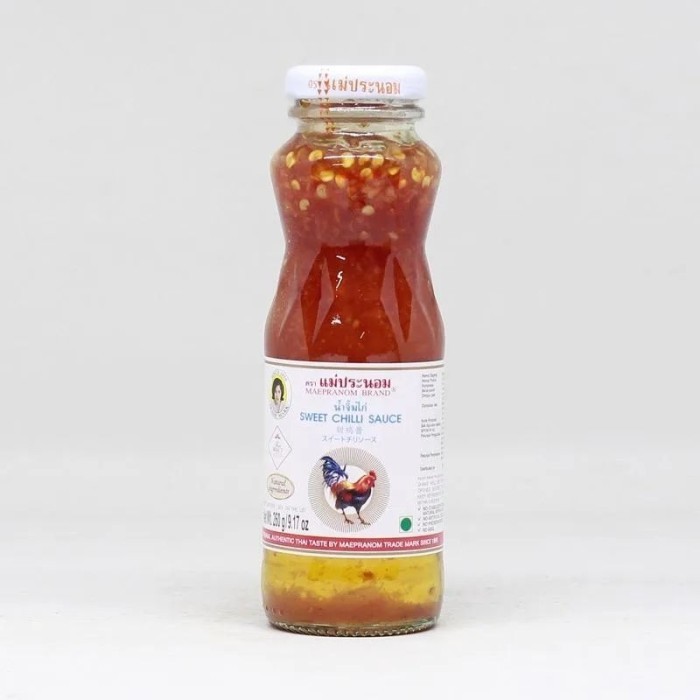 

Mae Pranom Thai Chili Sweet 260gr Saus Sambal Thailand Pedas Manis Sambal Bangkok Maepranom