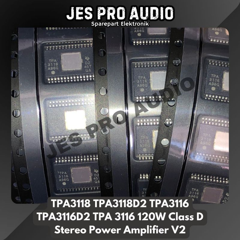 TPA3116 TPA3116D2 TPA 3116 120W Class D Stereo Power Amplifier V2