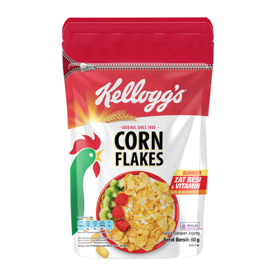

Kellogg's Sereal Corn Flakes Jagung 60g