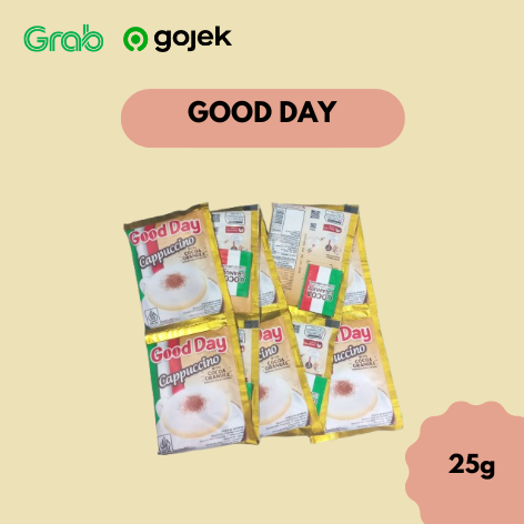 

Good Day Cappucino 25 Gram - 10 Pcs (1 Renceng)