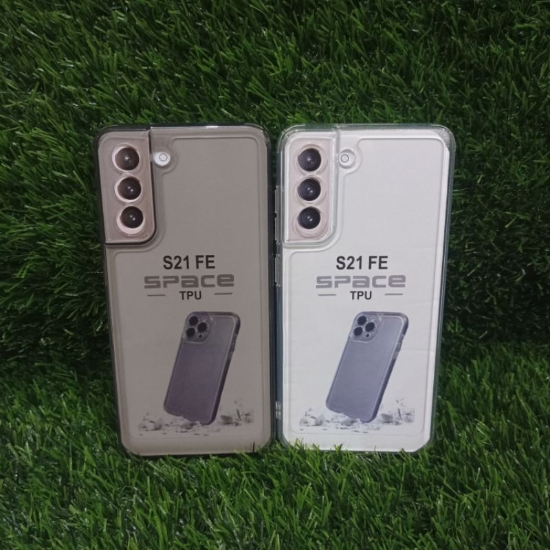 SOFTCASE CASING BENING TELASPARAN TYPE SAMSUNG S21 FE PELINDUNG BELAKANG NYA HP DAN CAMERA READY