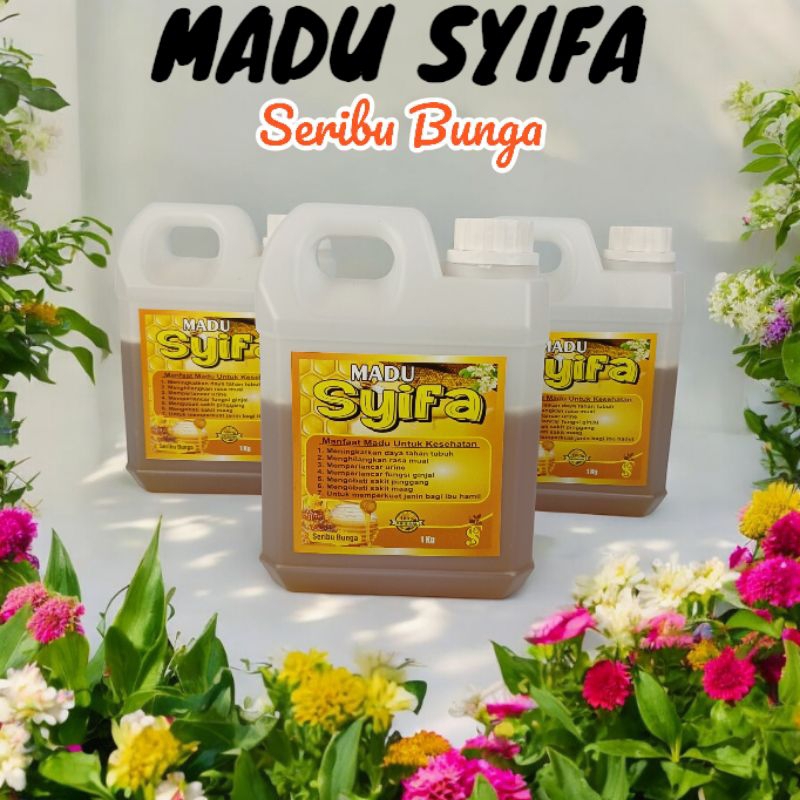 

Madu Shifa seribu bunga, Madu Multiflora, MADU ASLI, Madu Murni, MADU MENTAH