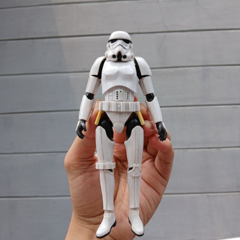 BANDAI STARWARS STORMTROOPER MOKIT MODEL KIT 1/12 SCALE ( LOOSE )