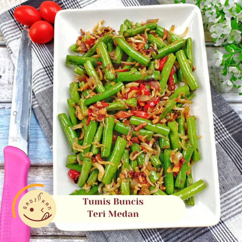 

Tumis Buncis Teri Medan 350gr