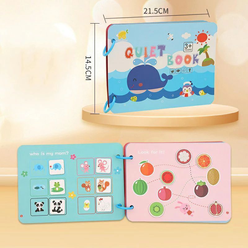 buku anak QUIET BOOK QUIET BUSY BOOK ACTIVITY REUSED BOOK buku aktivitas anak 2 tahun buku anak 2 ta