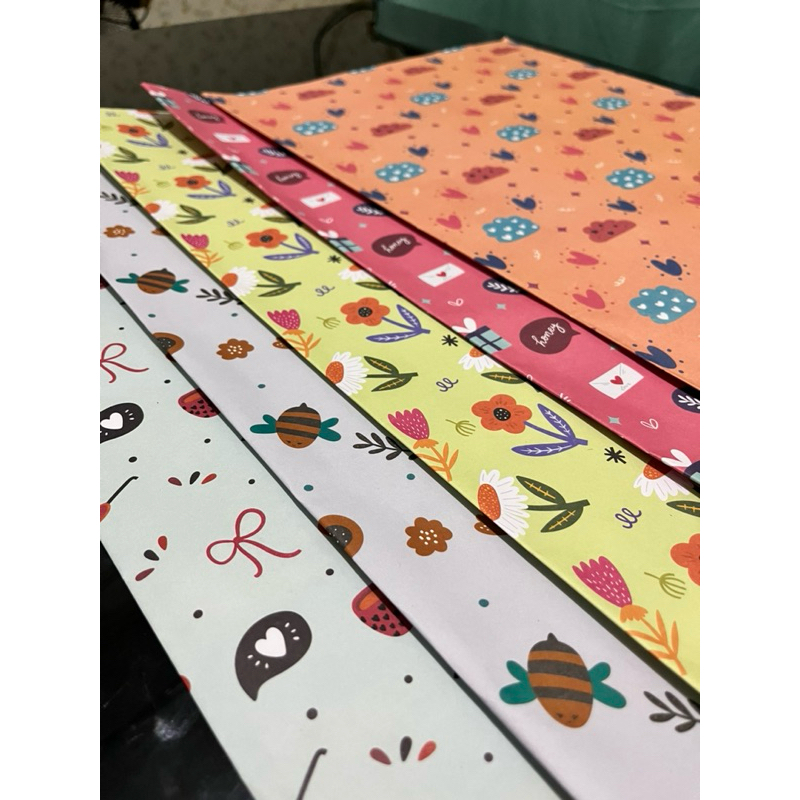 

Kertas Kado HVS Fancy Ina Creative | Kertas Kado Motif Lucu | Ukuran 64x48cm