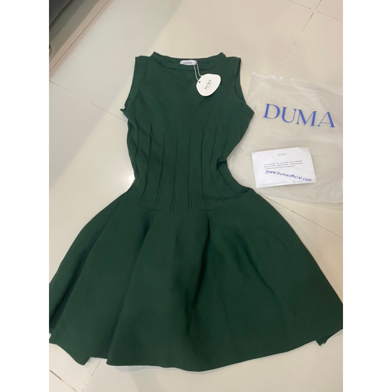 Duma Official Trixie Dress Green Neww with tag