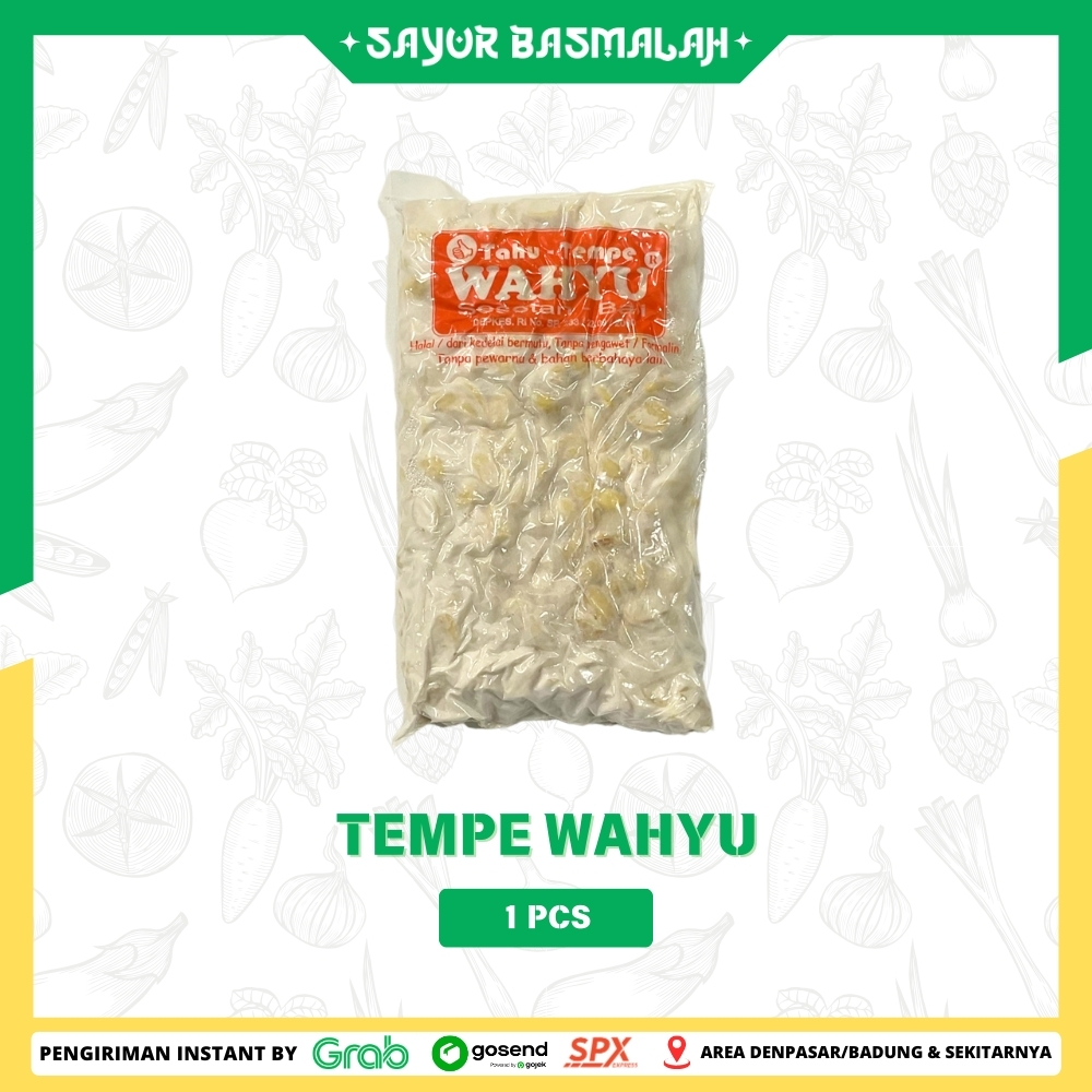 

Tempe Wahyu 1pcs - Sayur Basmalah