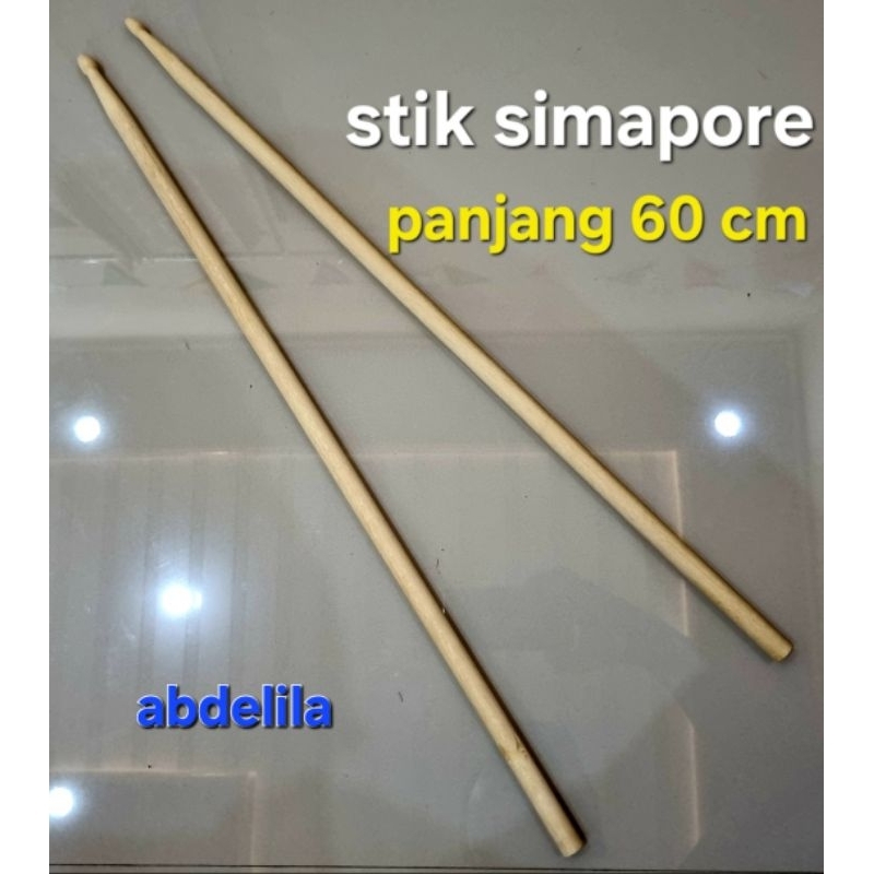 

Tongkat Stik Simaphore 60cm Sepasang || bahan kayu halus