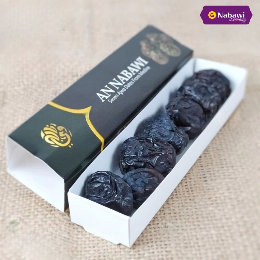 

Kurma Ajwa 7 Butir Kurma Nabi Oleh Oleh Haji dan Umroh