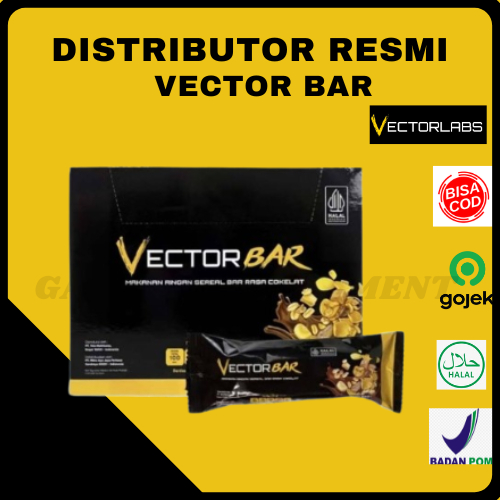 

Vectorlabs Vectorbar Vector bar Snack Bar Sereal Bar 1 Box isi 12 Sachet