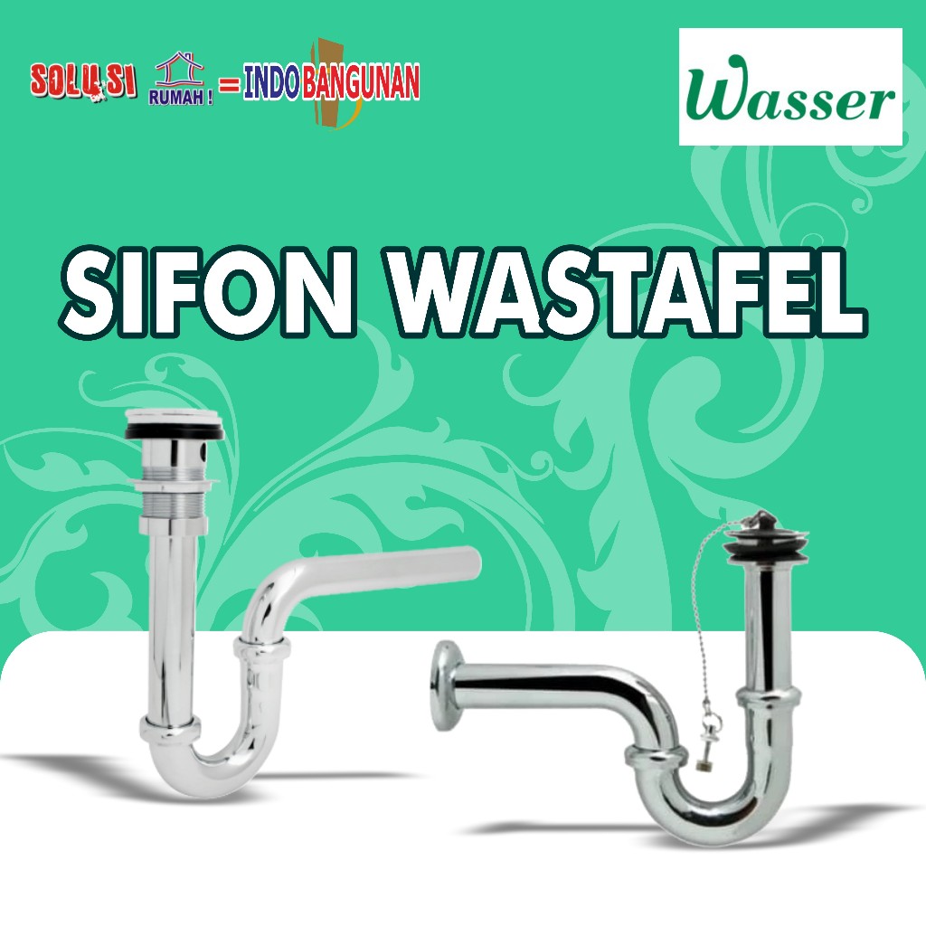 WASSER - SIFON WASTAFEL/ SIFON/ SIPHON/ WASTAFEL