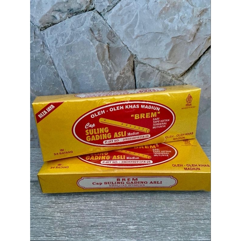 

Brem Suling Gading Asli