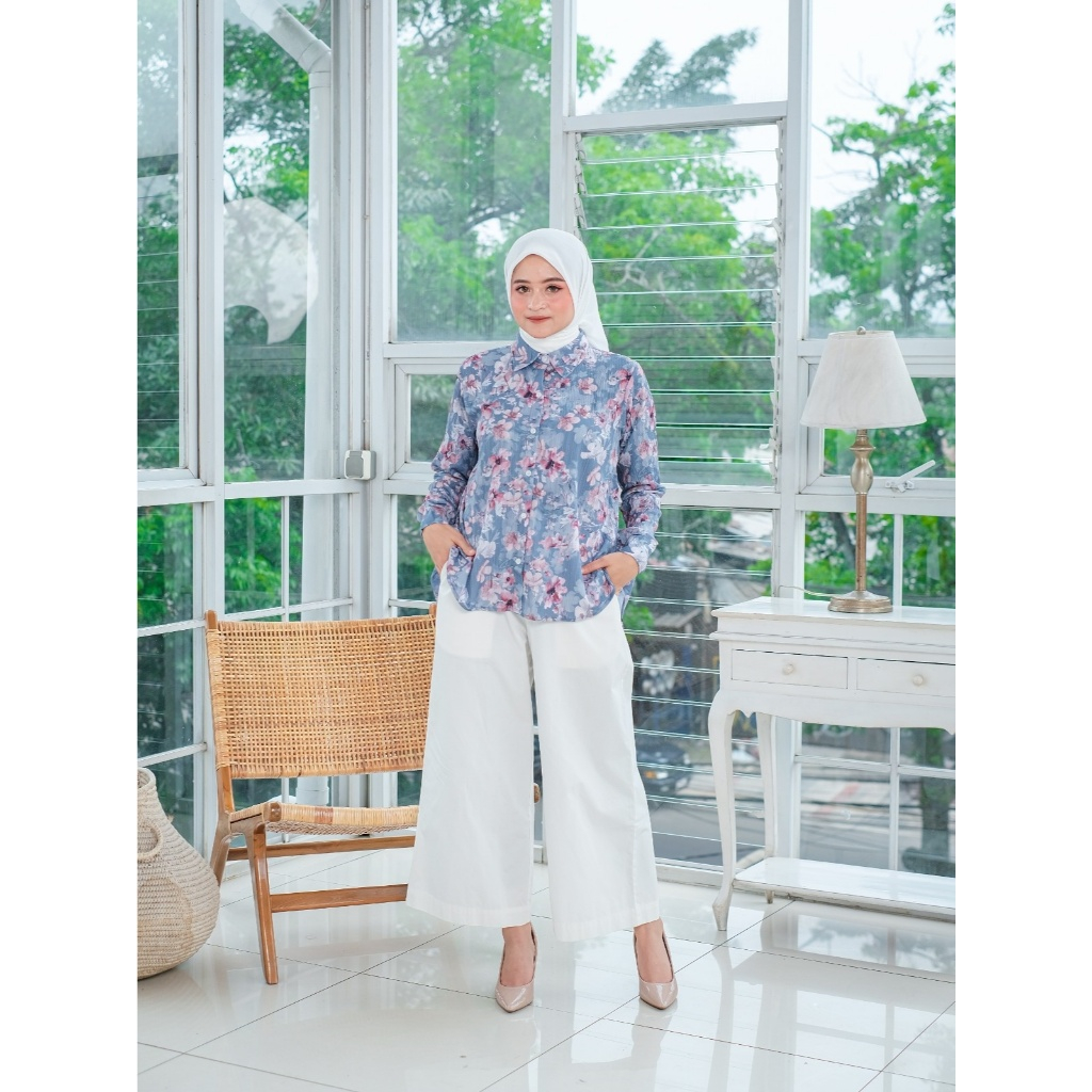 BLOUSE ICE BERG BY HAGIA