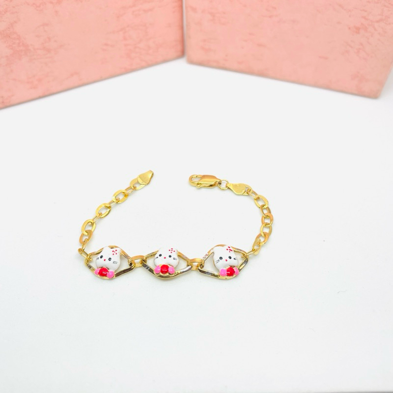 Gelang Anak Emas Asli kadar 300/6k kity