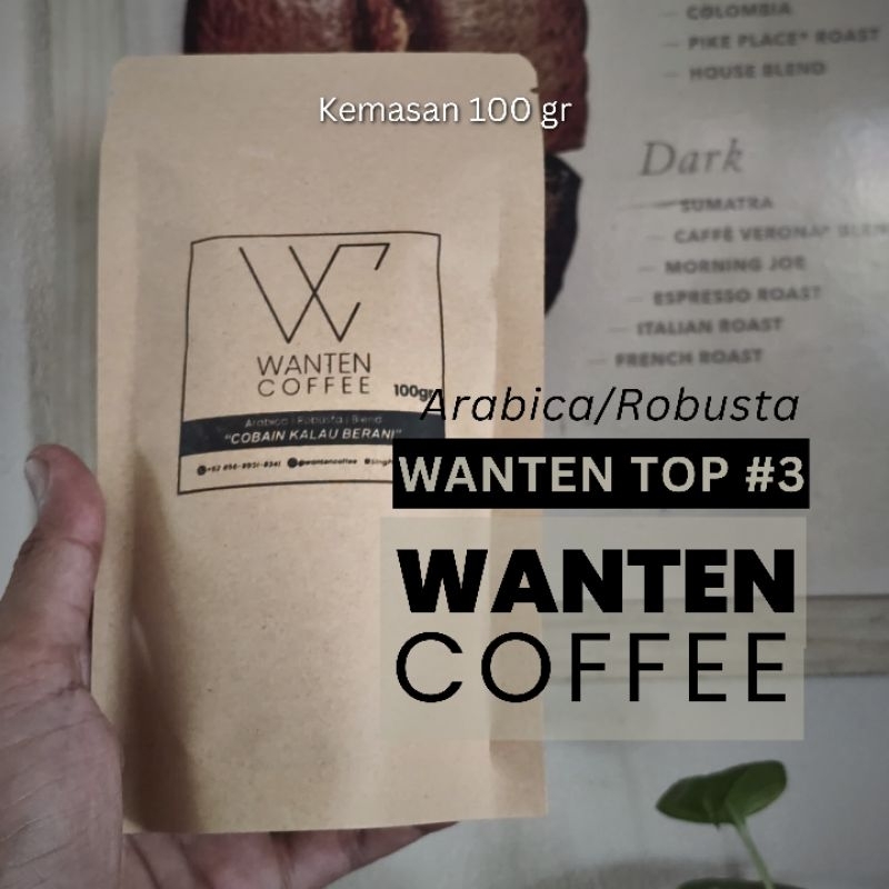 

Arabica Robusta House Blend | Wanten Top #3 | 200 gram