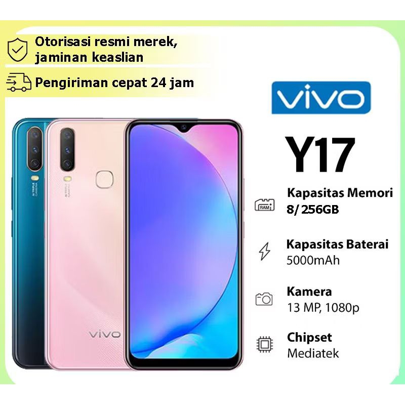 HP VIVO Y17 RAM 8 FUL LAYAR