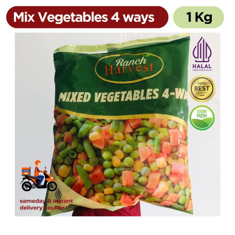 

Mix vegetables / Sayur campur frozen 1kg