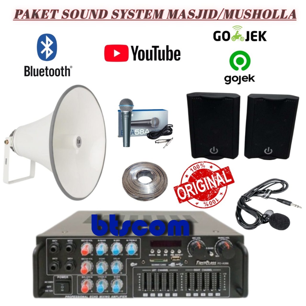 paket sound system Masjid musholla lengkap