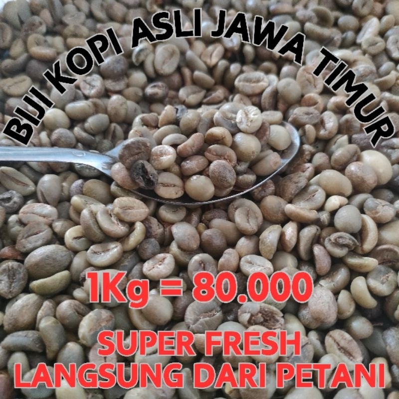 

BIJI KOPI ASLI JAWA TIMUR 1 KG | BIJI KOPI ASLI FRESH LANGSUNG DARI PETANI