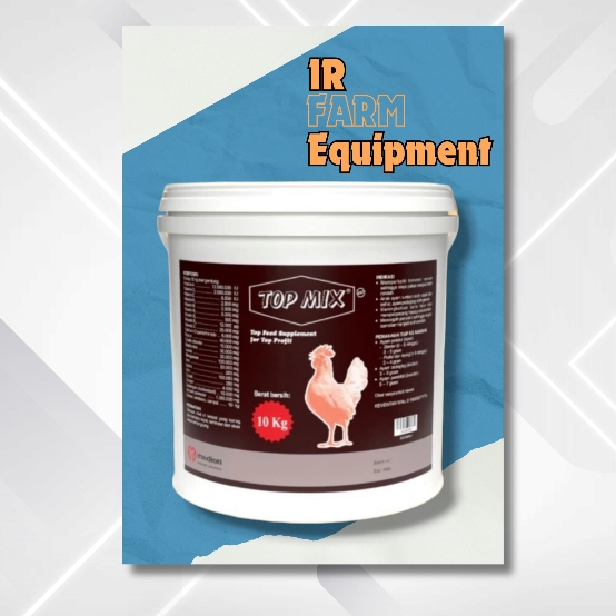 Top mix 10kg kemasan ember