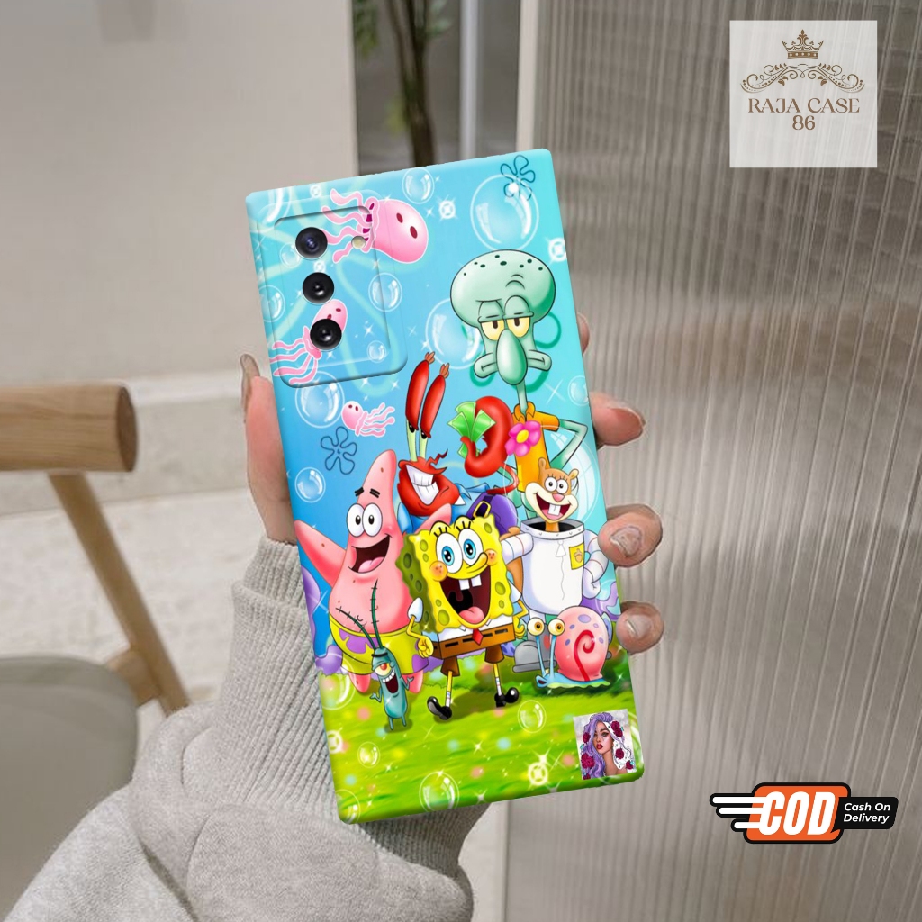 Softcase Samsung Galaxy Note 10 - rajacase - Casing Samsung Galaxy Note 10 - Motif case kartun - Sam