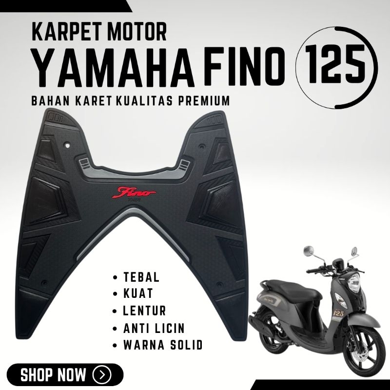 ALAS PIJAKAN KARPET YAMAHA FINO 125 / AKSESORIS FINO / VARIASI FINO