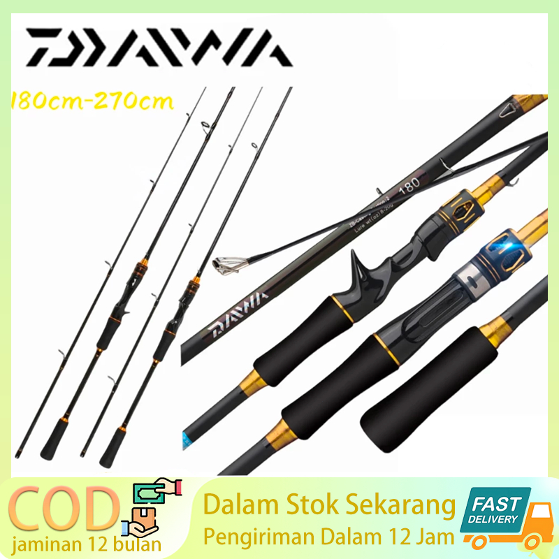 Joran daiwa reel joran pancing spinning joran pancing casting joran pancing reel 165cm-270cm joran d