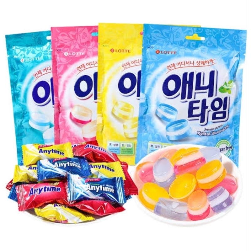 

( NON HALAL ) LOTTE ANYTIME XYLITOL SUGAR FREE