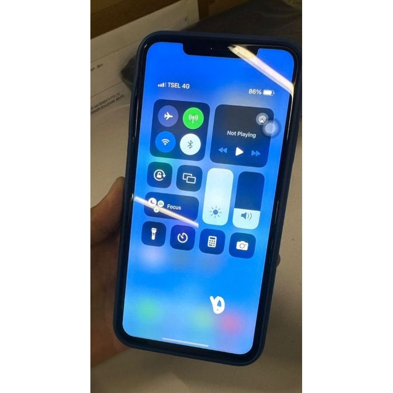 Lcd iPhone 11 Pro Max Copotan Minus Sedikit