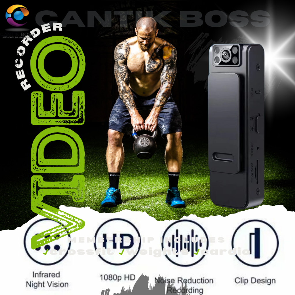 Video Camera Mini Recorder Hd 1080p Perekam Suara Kamera Digital Pocket CCTV Tersembunyi Tanpa Kabel