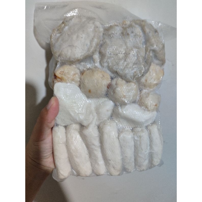 

PEMPEK ASLI PALEMBANG 100℅ IKAN ASLI NO PENGAWET/ISI 40 PCS CAMPUR/BONUS 3