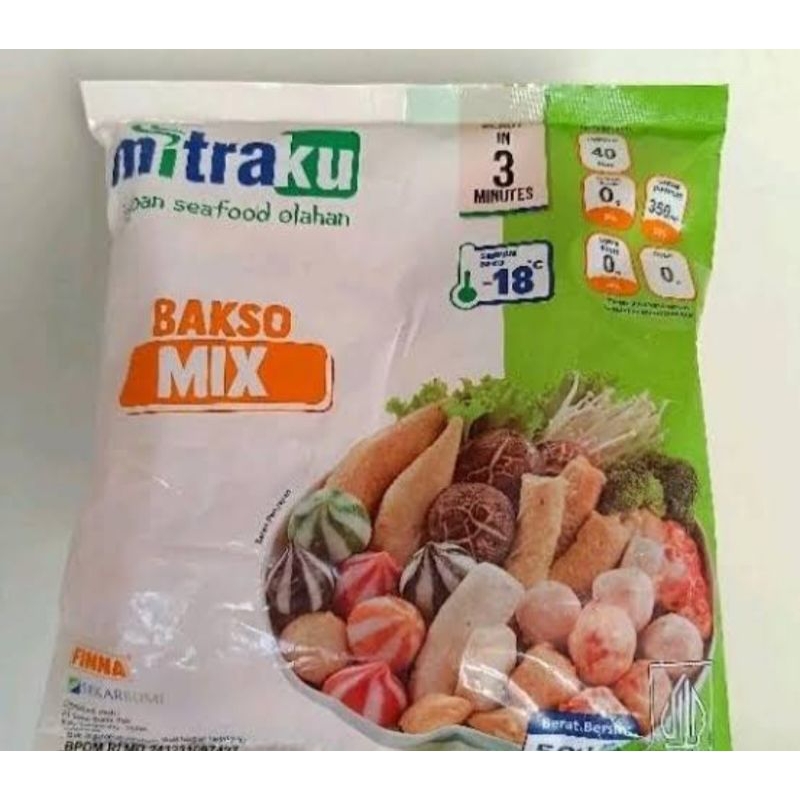 

500 gram Bakso Mix Mitraku