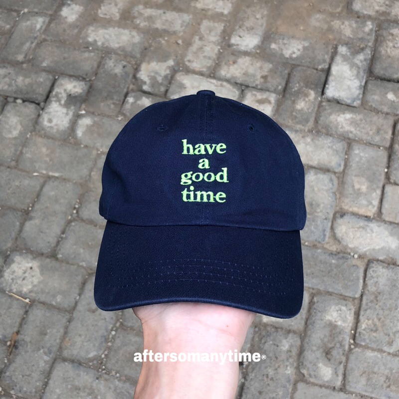 Have a good time Logo Cap - Navy